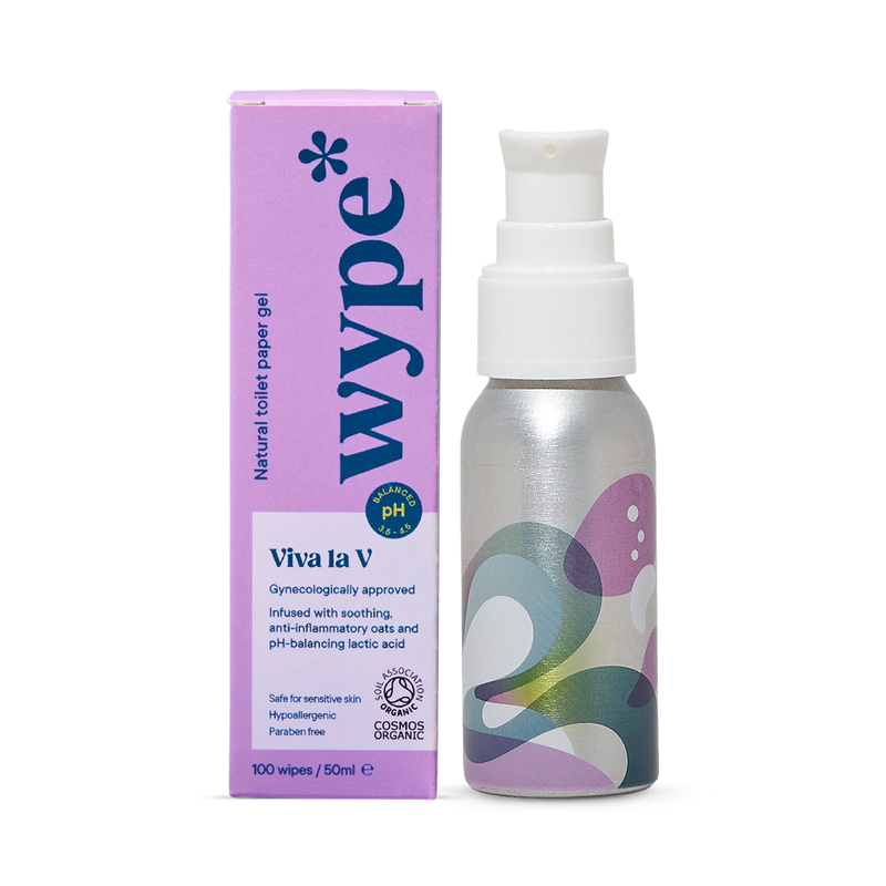 WYPE Viva la V intimate cleansing gel 50 ml, UK version