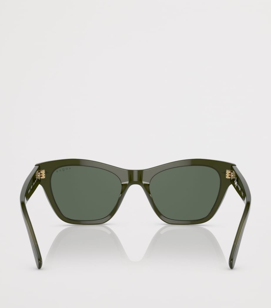Vogue cat eye acetate sunglasses (British brand)