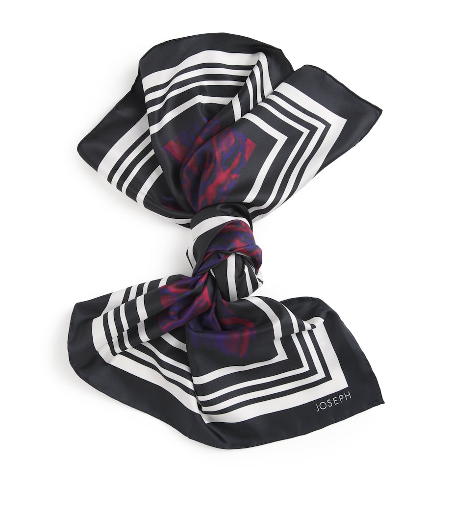 Joseph Layla scarf 100% silk abstract print (British brand)