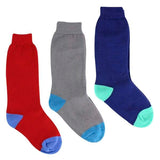 Sock Snob 4er-Pack Kinder-Gummistiefelsocken (britische Marke)