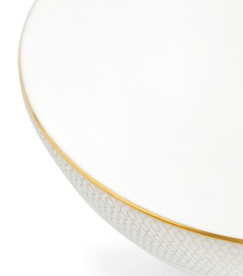Wedgwood Gold-Trim Gio soup bowl 20cm (British brand)