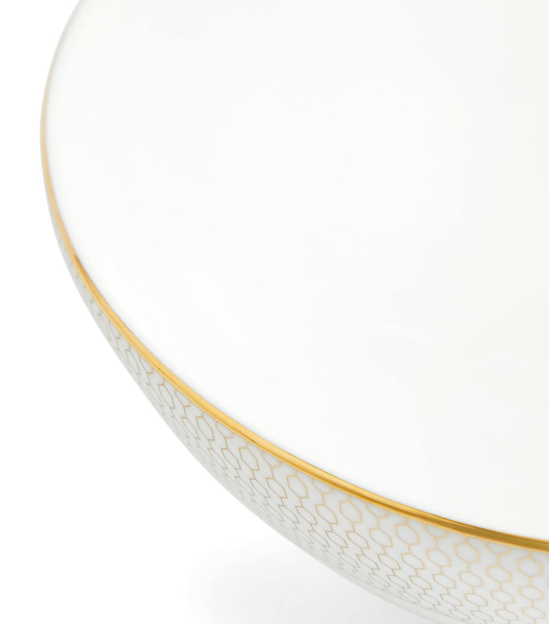 Wedgwood Gold-Trim Gio soup bowl 20cm (British brand)
