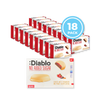 Diablo no added sugar cookies strawberry peanut 100g (British brand)