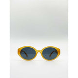 SVNX oval plastic frame sunglasses one size - British product