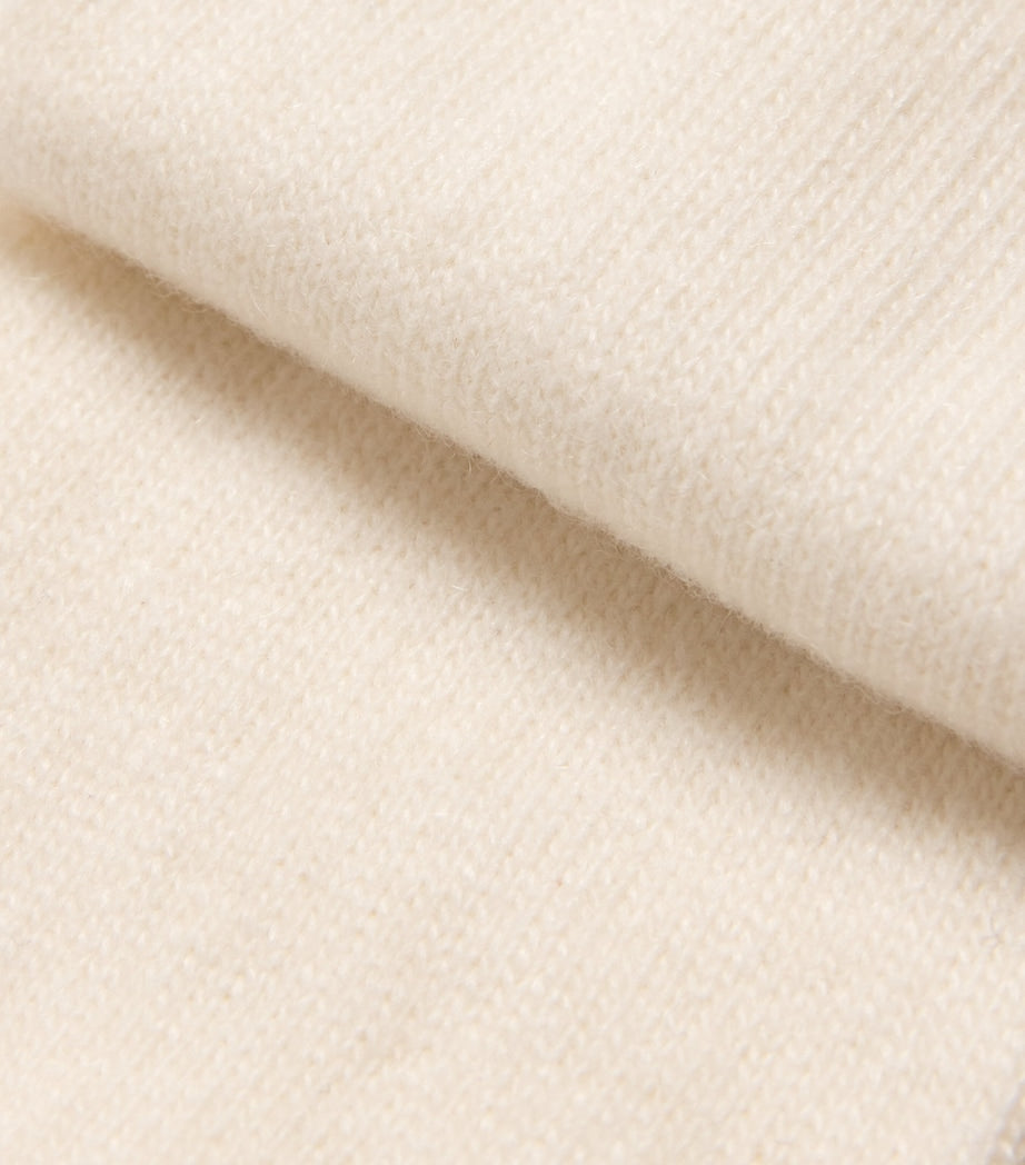 Falke wool-cashmere blend cosy socks (British brand)