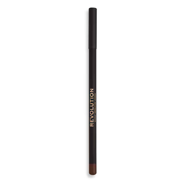 Revolution kohl eyeliner pencil in brown shade, imported from the UK