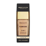 Profusion Cosmetics Flawless 2-in-1 Foundation in Neutral Tan, UK version