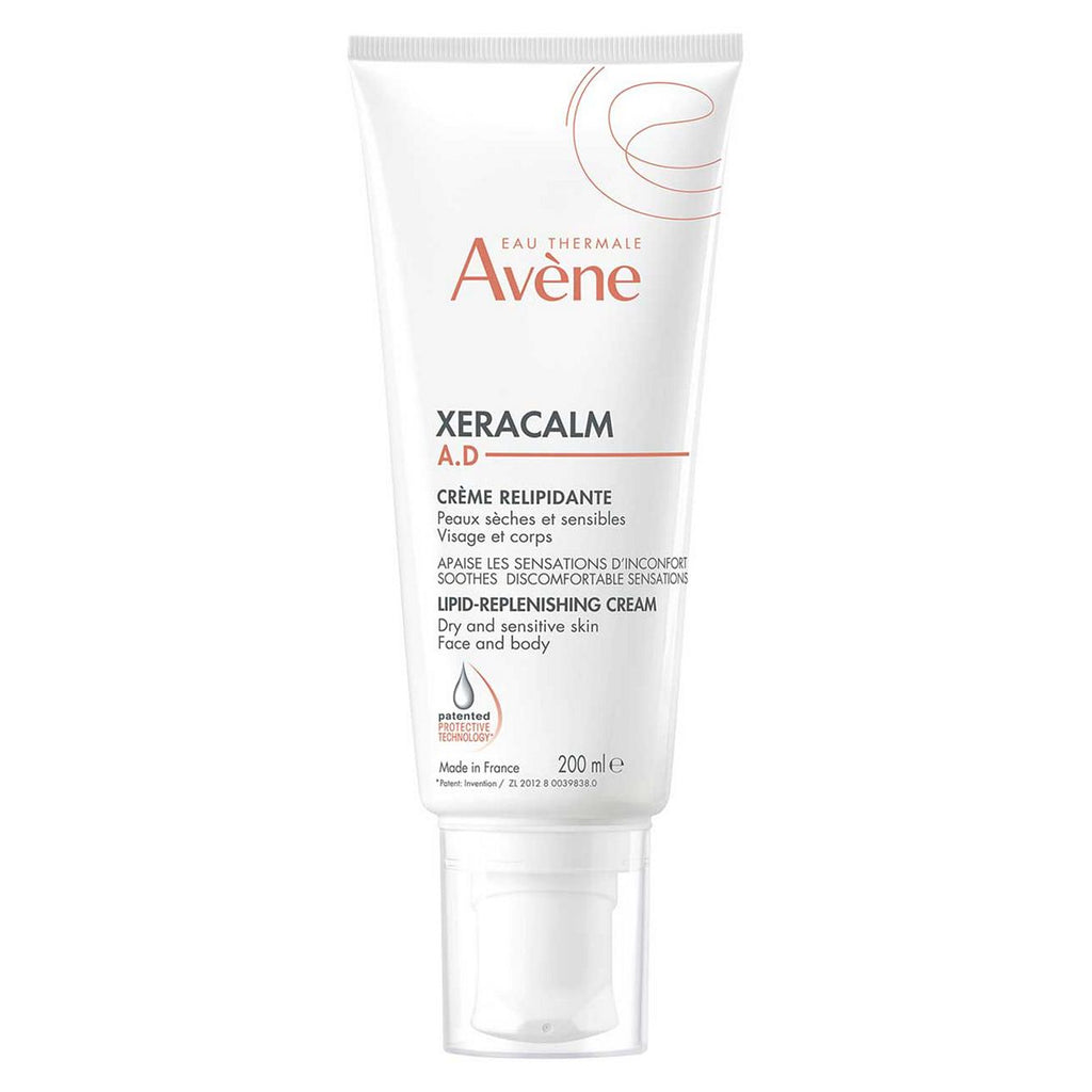 Avène XeraCalm A.D. Lipid-Replenishing Cream Moisturiser for Dry, Itchy Skin 200ml