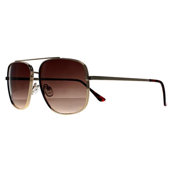 Guess aviator sunglasses gold gradient, UK version