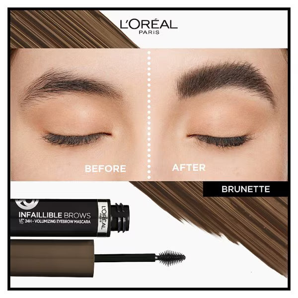 L'Oreal Paris Infallible Brow Mascara Brunette, UK version