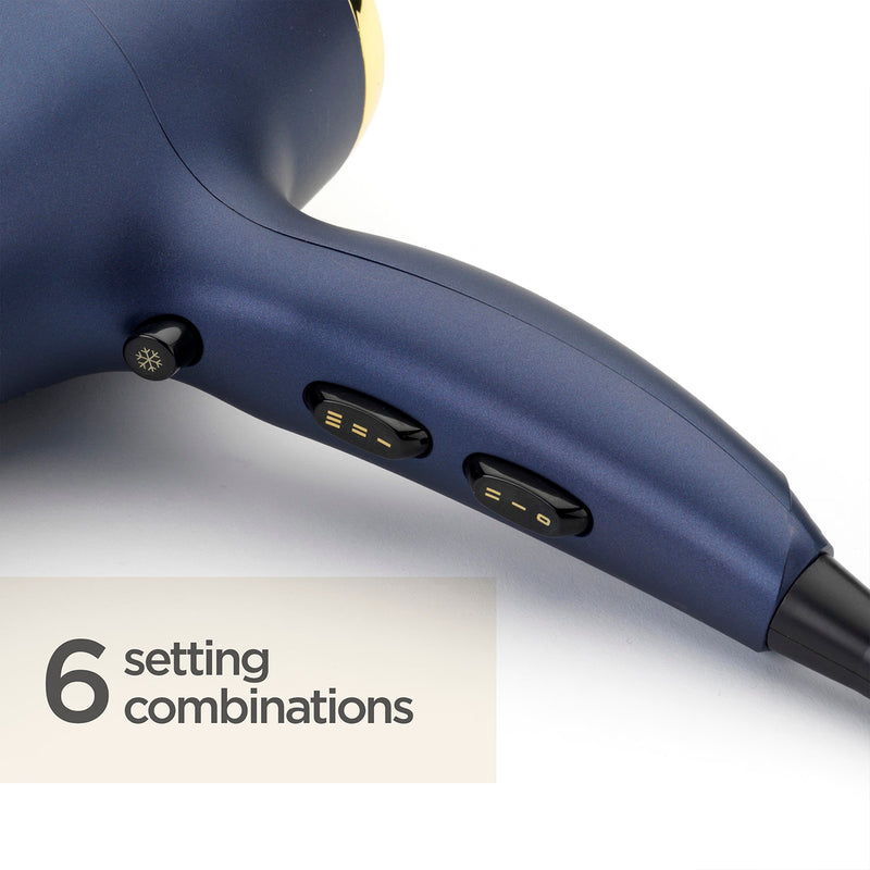 BaByliss Midnight Luxe 2300W hair dryer (British brand)