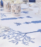 Alexandre Turpault Linen Embroidered Midi Tablecloth 170cm x 250cm - British product