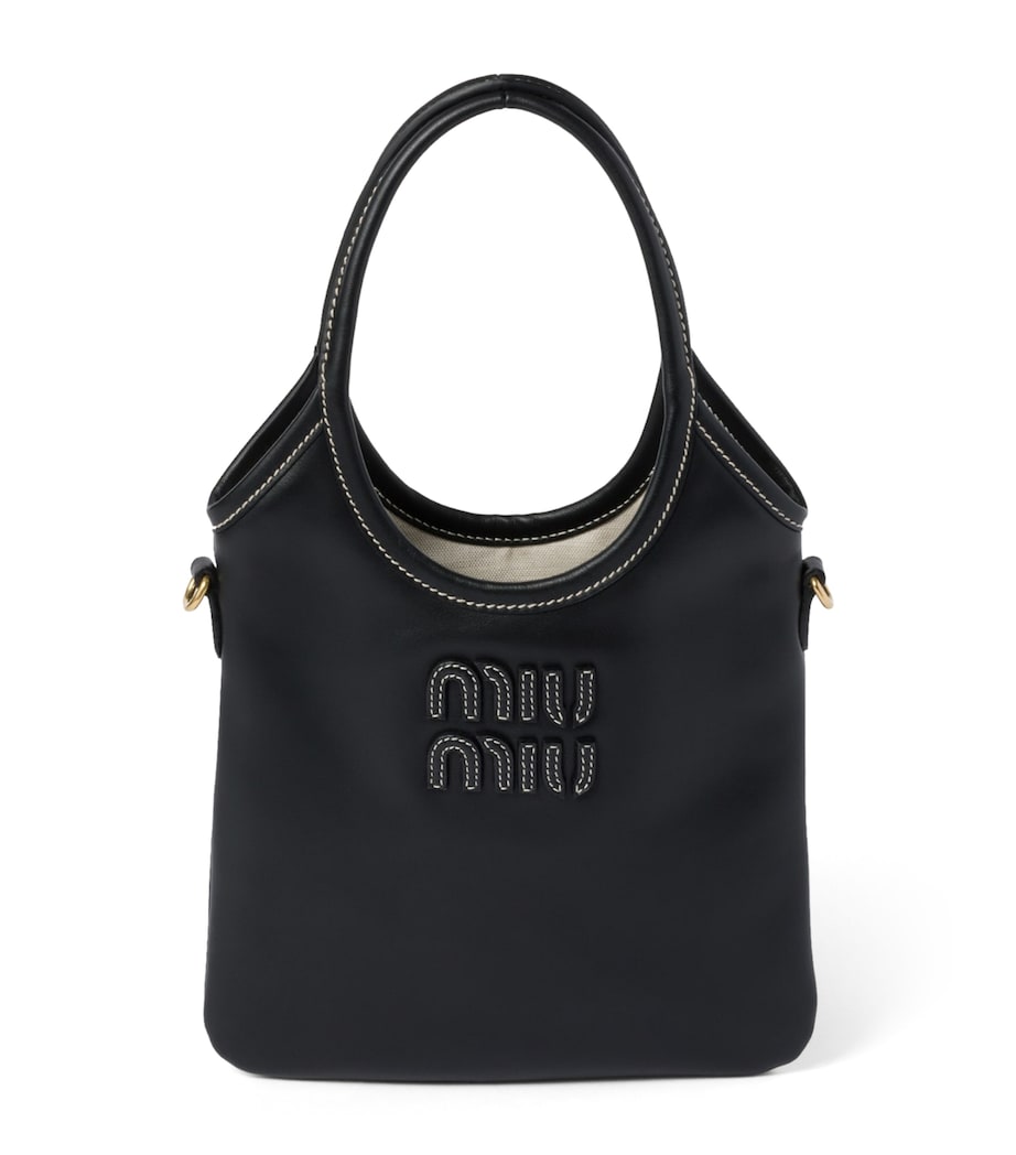 Miu Miu Ivy tote bag in calf leather (British brand)