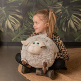 Cozy Noxxiez Plush Hand Warmer Cushion Grey Sheep, UK version