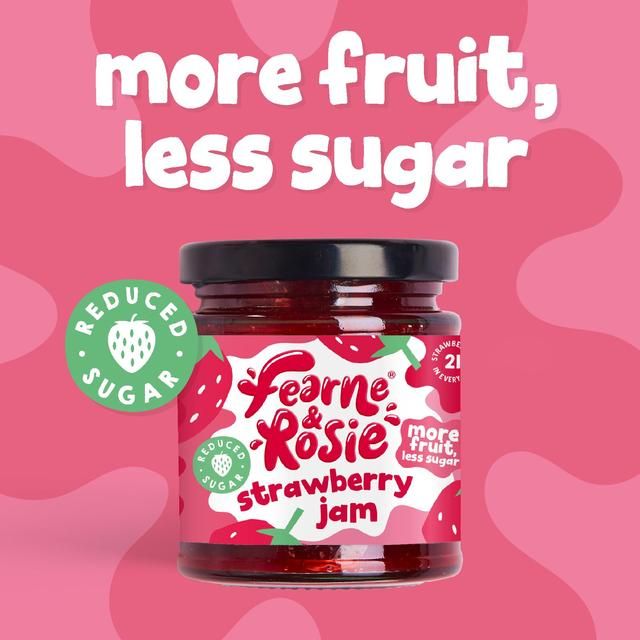 Fearne and Rosie Reduced Sugar Strawberry Jam