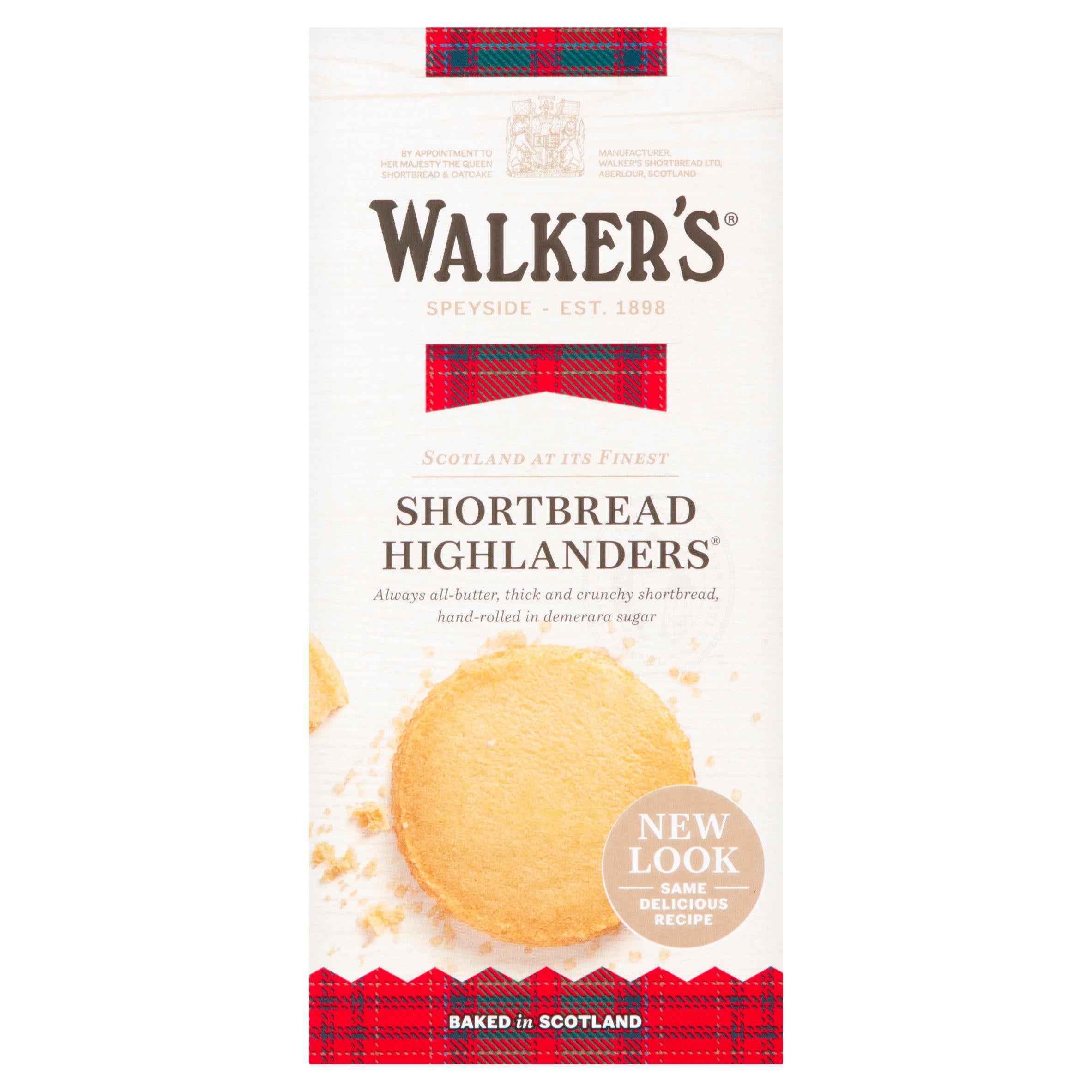 Walker's Shortbread Highlanders x8 160g GOODS Sainsburys   