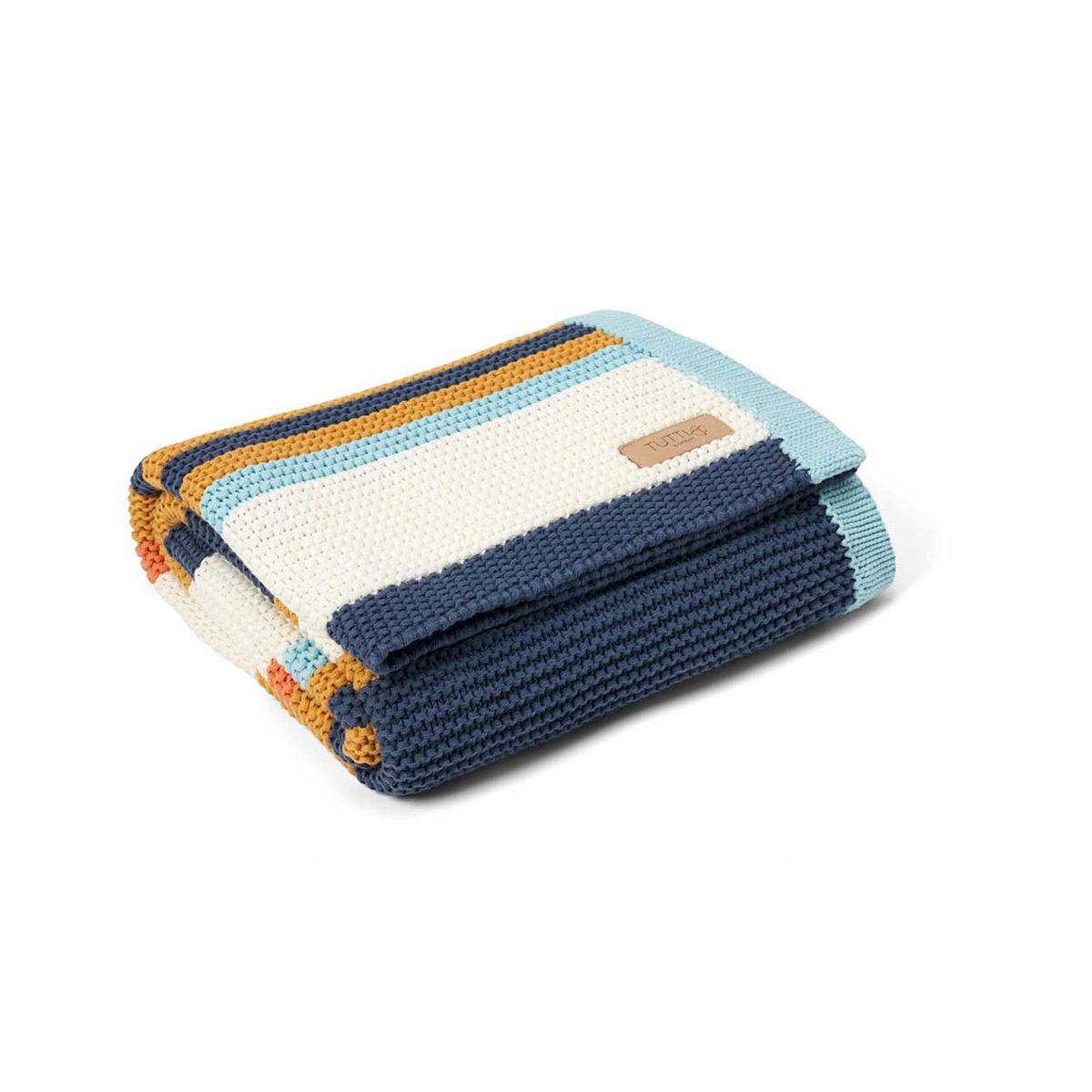 Tutti Bambini Chunky Knitted Stripe Blanket -Our Planet GOODS Boots   