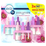 Febreze 3Volution Air Freshener Triple Plug In Refill Blossom   3 x 20ml