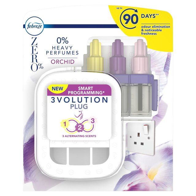 Febreze Zero% 3Volution Starter Kit Orchid