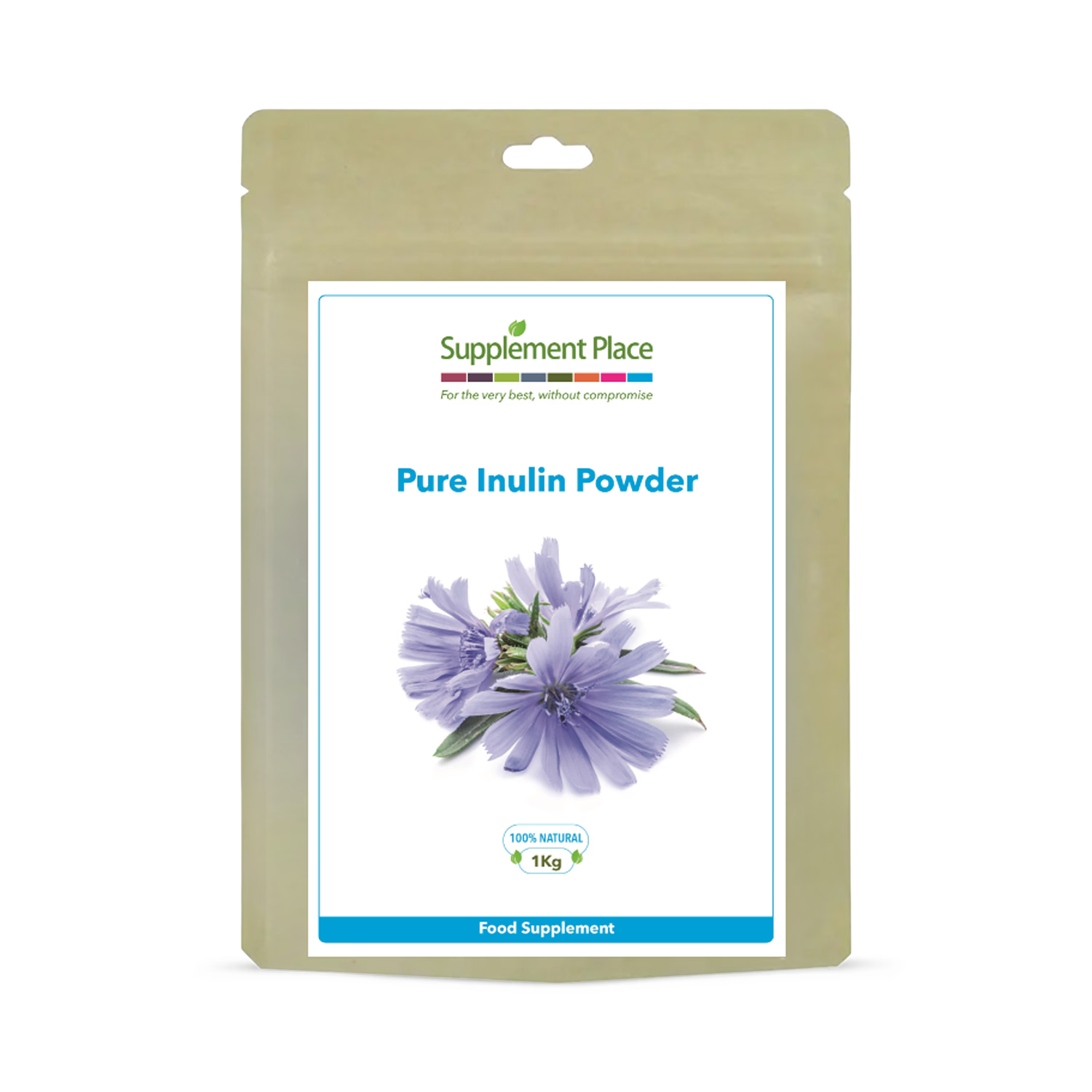 Supplement Place pure inulin powder 1kg, UK version