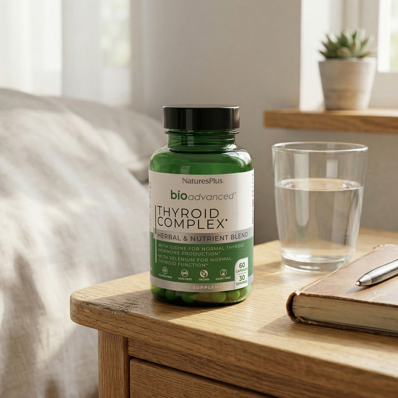 NaturesPlus BioAdvanced Thyroid Complex capsules (British brand)