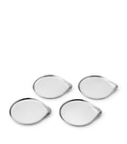 Georg Jensen stainless steel coasters set of 4, UK version