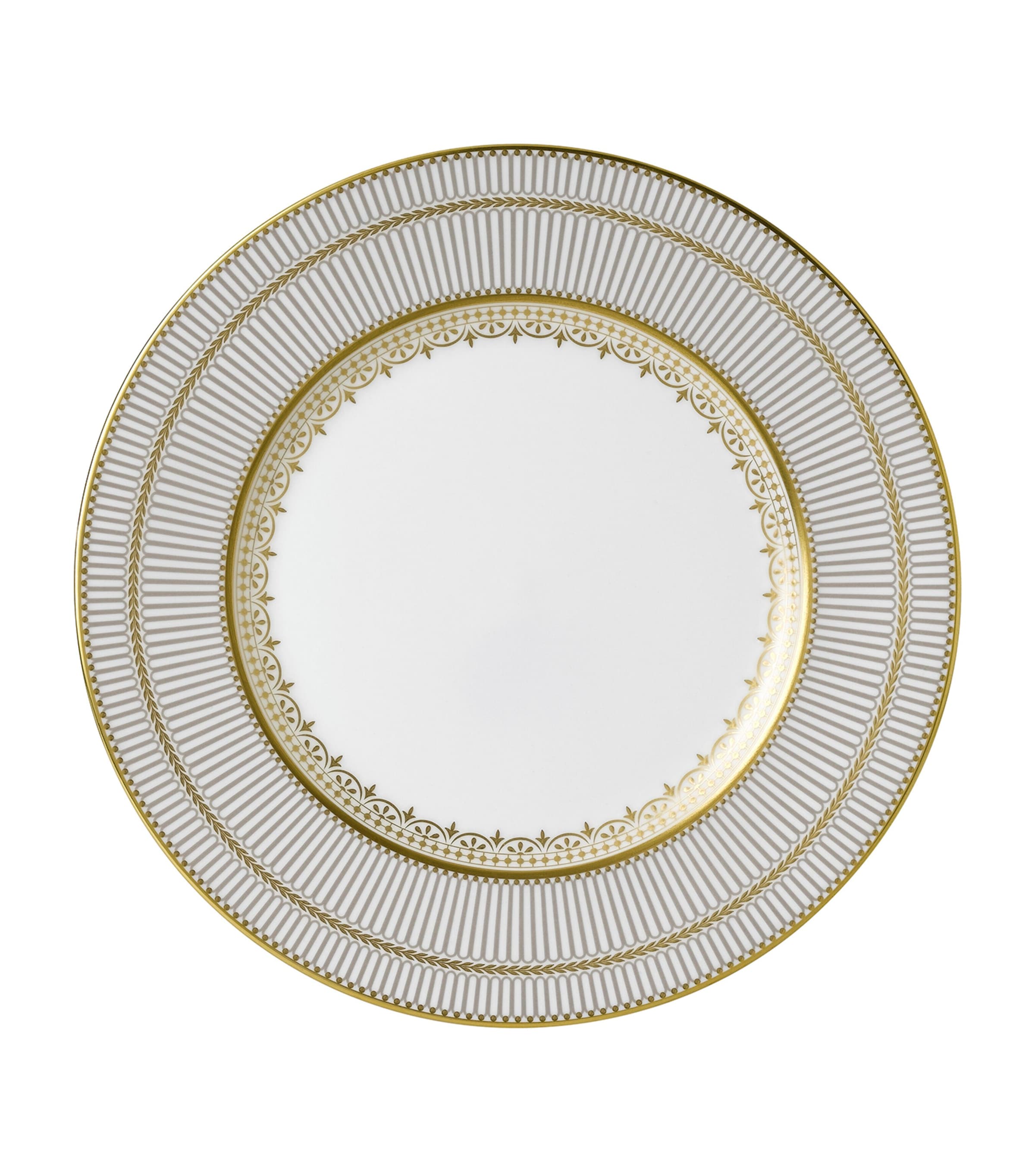 Wedgwood Anthemion Grey plate 27.5cm (British brand)