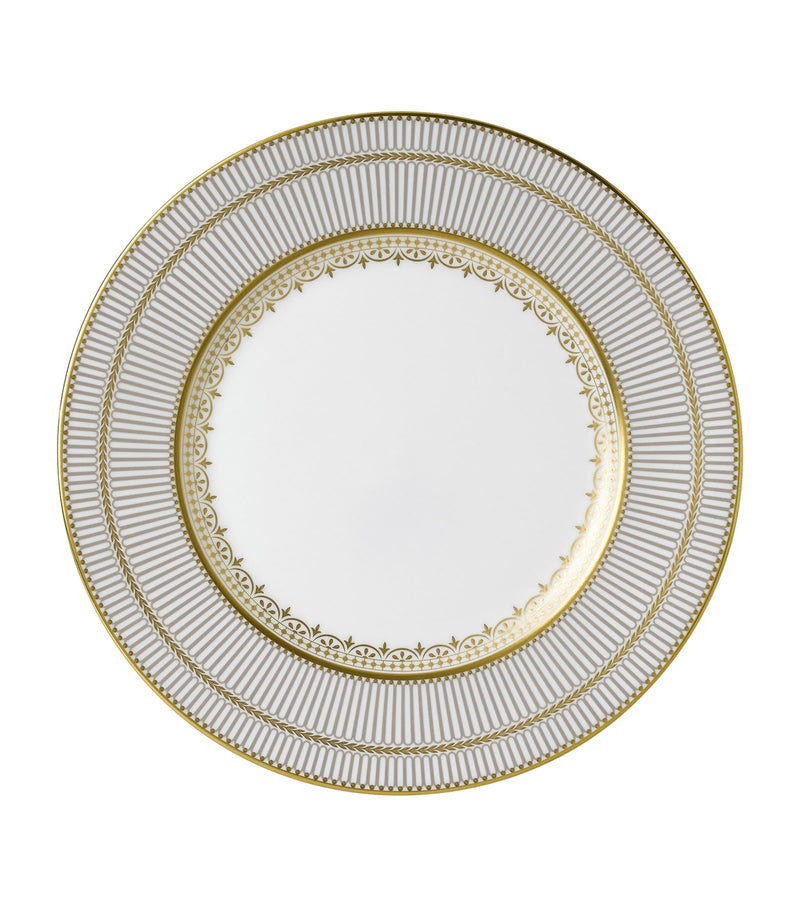 Wedgwood Anthemion Grey plate 27.5cm (British brand)