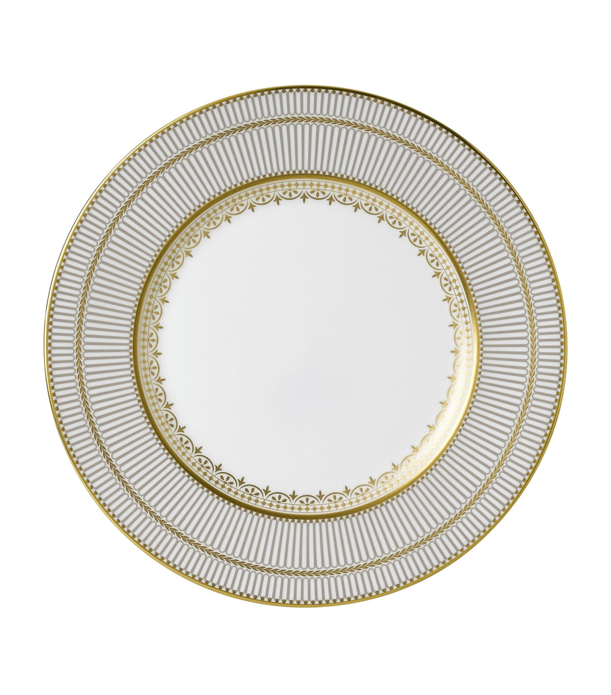 Wedgwood Anthemion Grey plate 27.5cm (British brand)