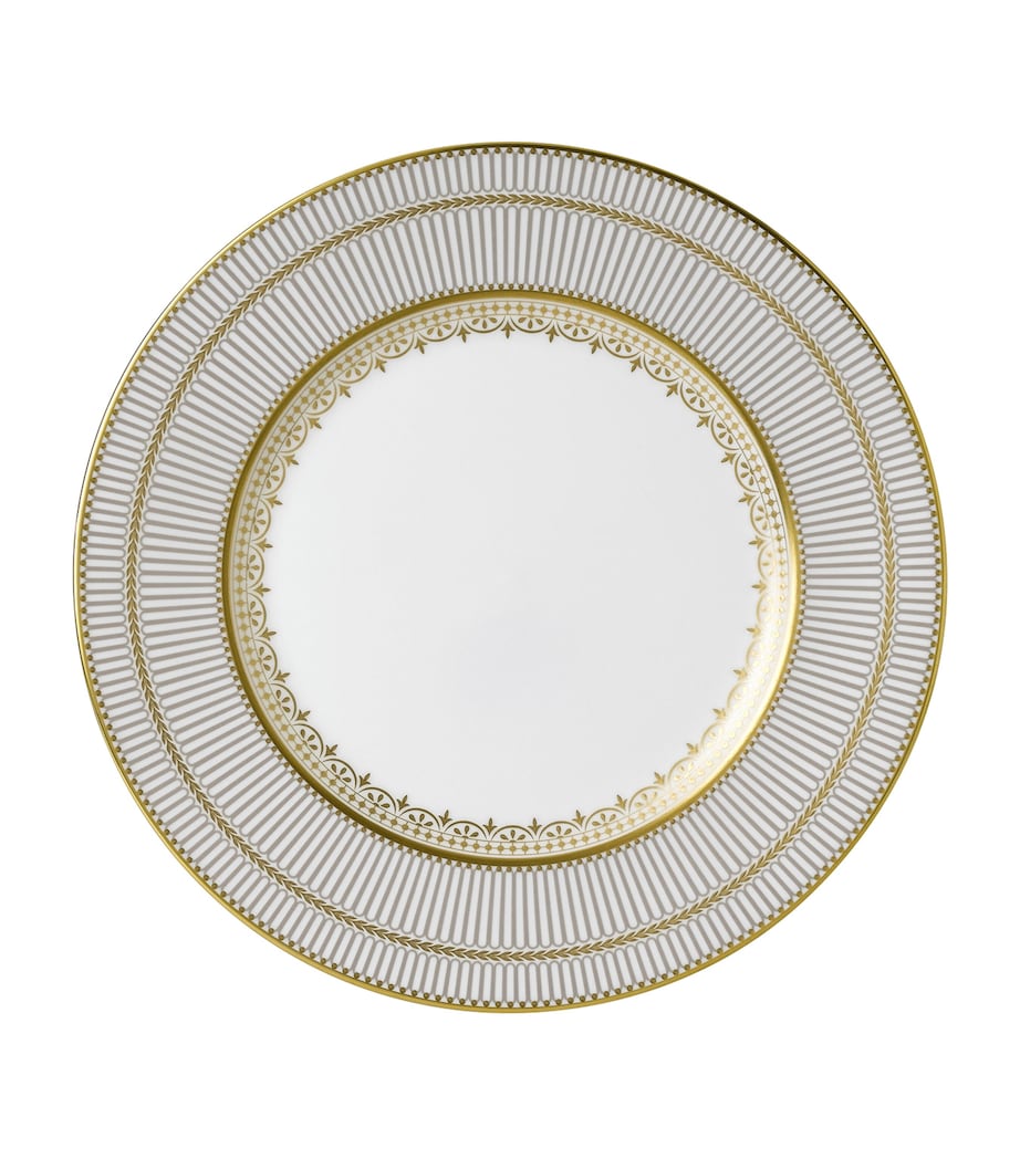 Wedgwood Anthemion Grey plate 27.5cm (British brand)