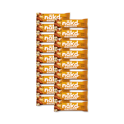 Holland & Barrett Nakd Raw Fruit & Nut Peanut Delight Snack Bars 18 x 35g- Buy online at McGrocer