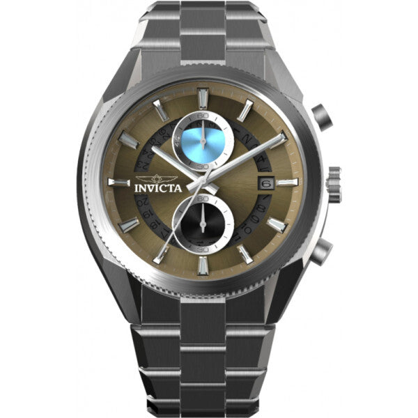 Invicta Speedway watch with stainless steel bracelet (British brand)