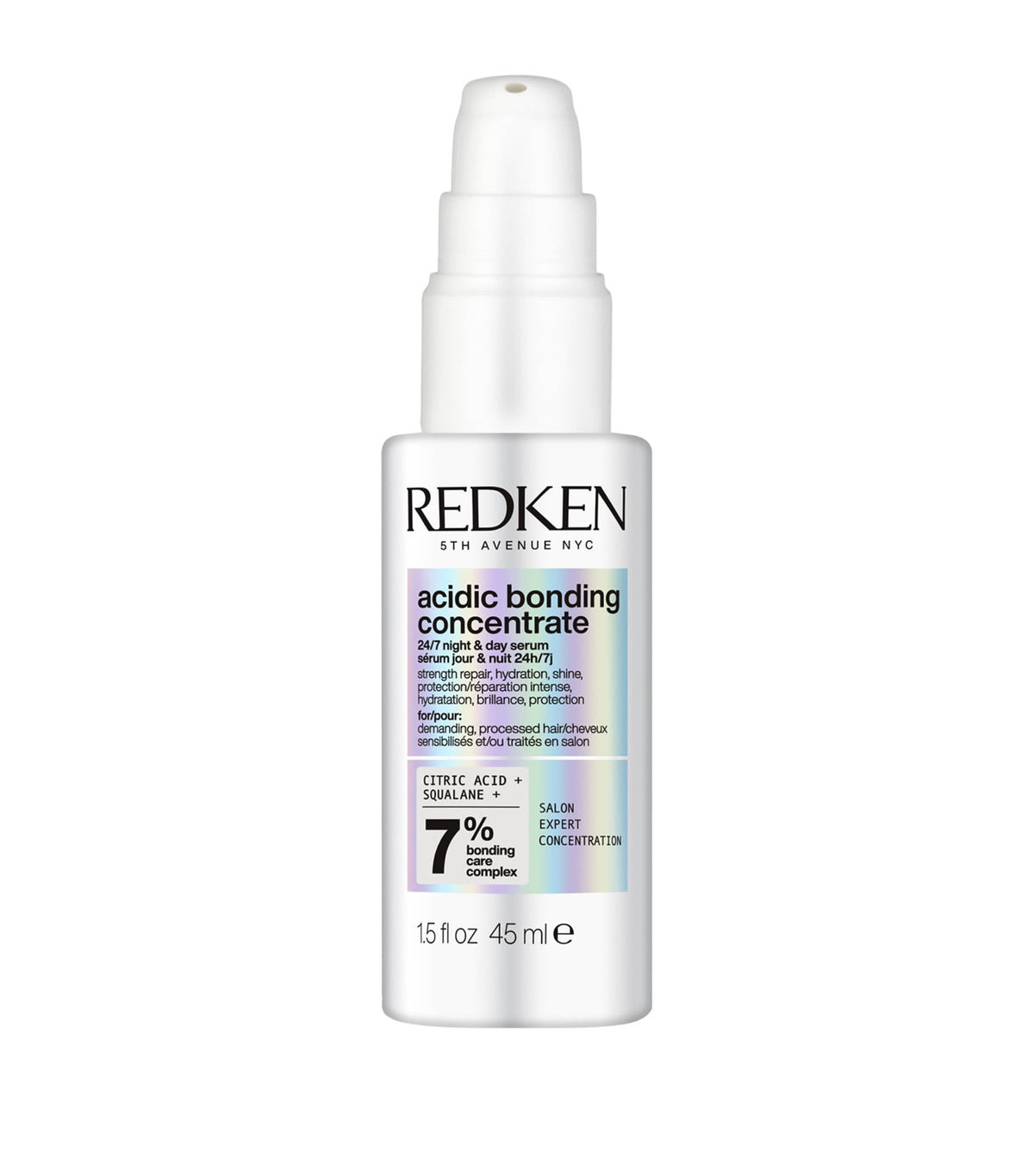 Redken Acidic Bonding Concentrate hair serum 45ml, imported from the UK
