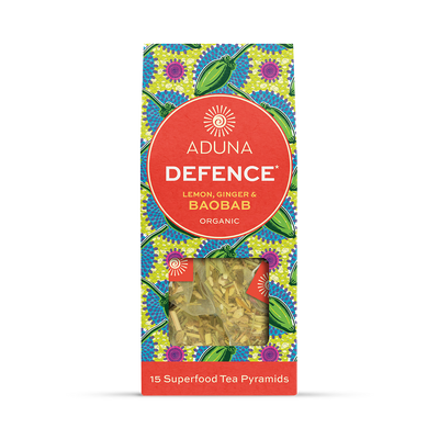 Holland & Barrett Aduna Defence Superfood Baobab Tea Herbal Tea Bags 15 Tea Bags- Buy online at McGrocer