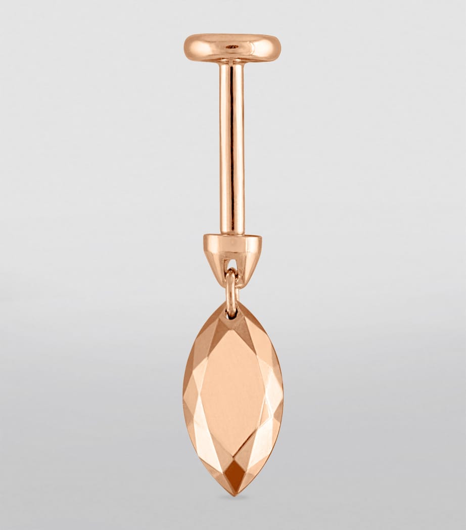 Maria Tash faceted marquise earring 7.5mm (British brand)