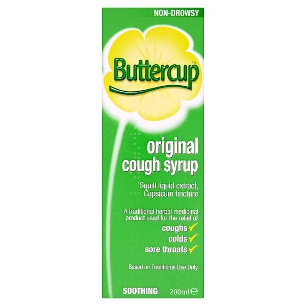 Buttercup Bronchostop Original Cough Syrup 200ml GOODS Superdrug   