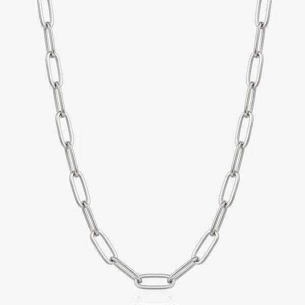 MUCHV women's link chain necklace 18k gold silver - British product