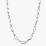 MUCHV women's link chain necklace 18k gold silver - British product