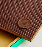Harrods crunchy pistachio chocolate sandwich slab 260g, UK version