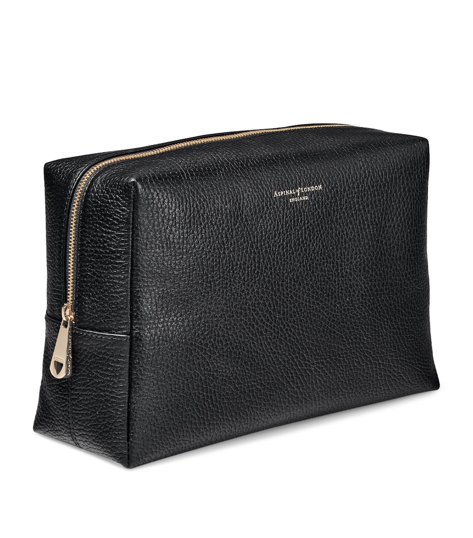 Aspinal of London large leather cosmetic case, UK version