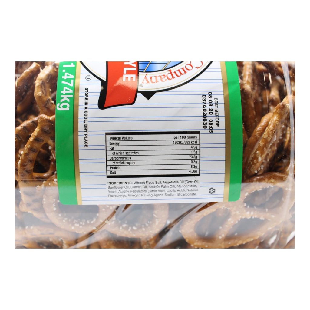 San Francisco Sourdough Pretzels, 1.47kg