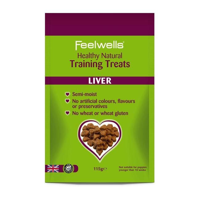 Feelwells Liver Dog Training Treats   115g