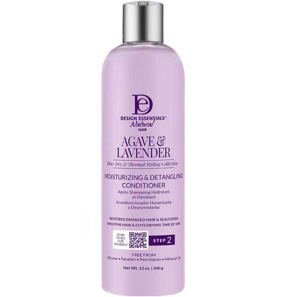Design Essentials Agave Lavender Detangling Conditioner - UK version