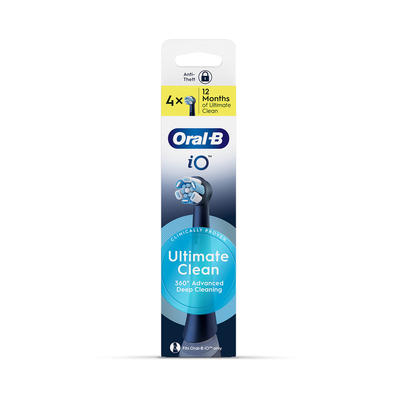 Oral-B iO Ultimate Clean toothbrush heads 4 pack - British product