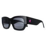 Jimmy Choo women sunglasses black pattern temples, imported from the UK