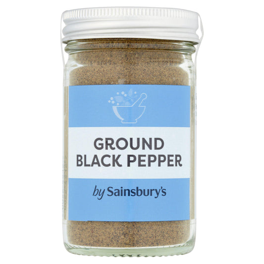 Sainsbury's Ground Black Pepper 48g Herbs spices & seasoning Sainsburys   