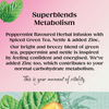 Twinings Superblends Metabolism Peppermint Herbal Tea Bags 20 (British brand)