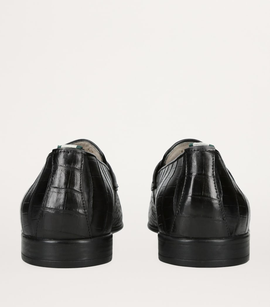 Brotini crocodile leather loafers - British product