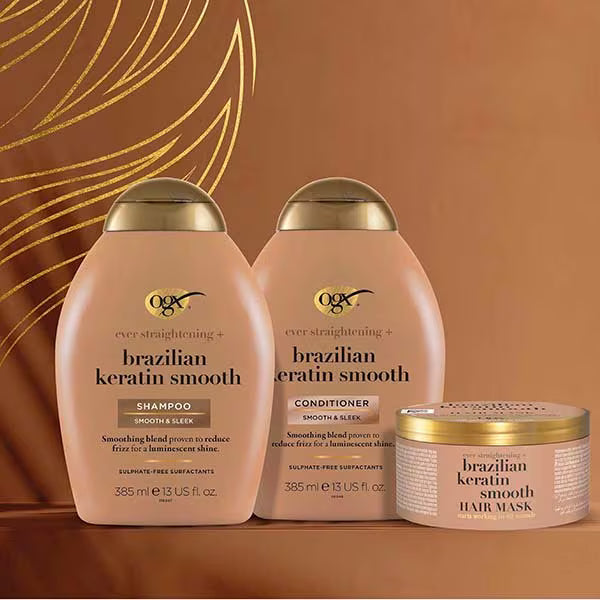 OGX Brazilian Keratin Therapy conditioner 385ml, imported from the UK