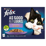 Felix As Good As it Looks Favourites Selection Wet Cat Food    12 x 100g